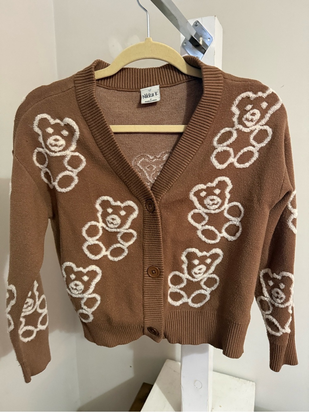 Nikka K Teddy Bear Cardigan
